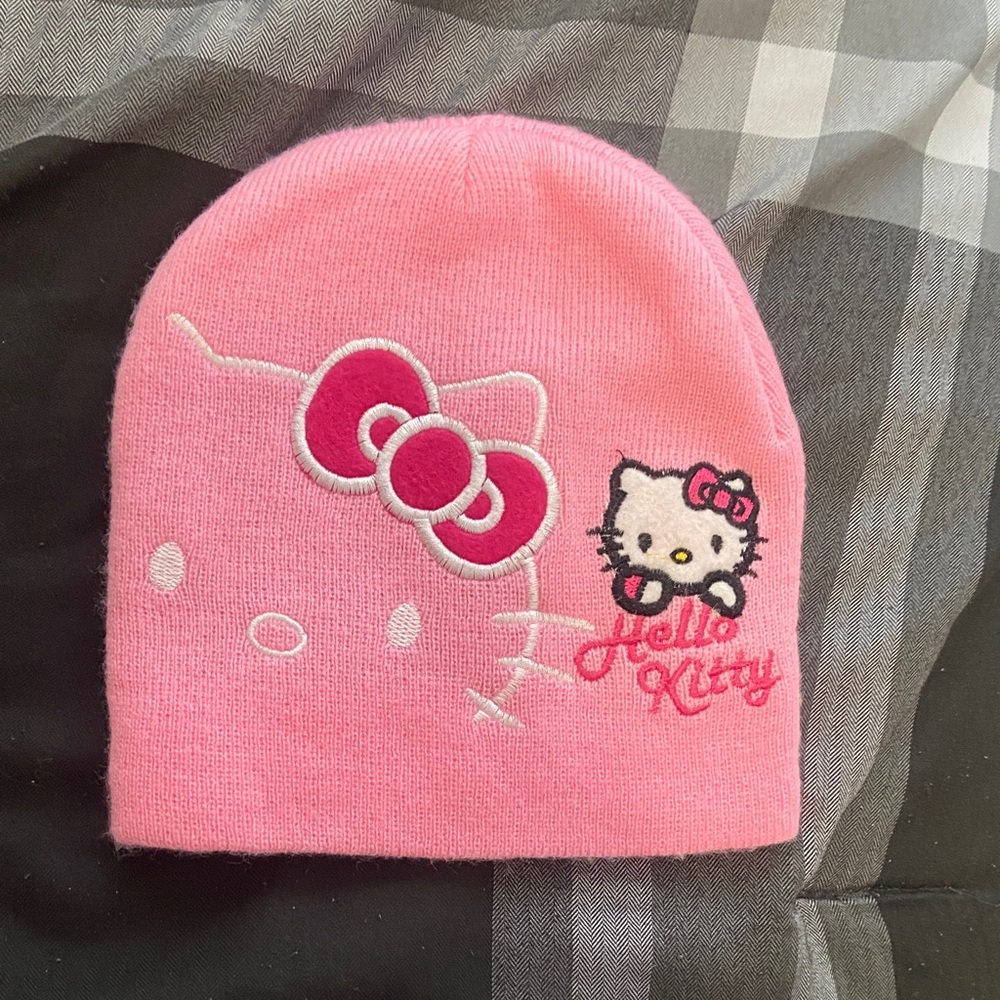 Pink hello Kitty hat small